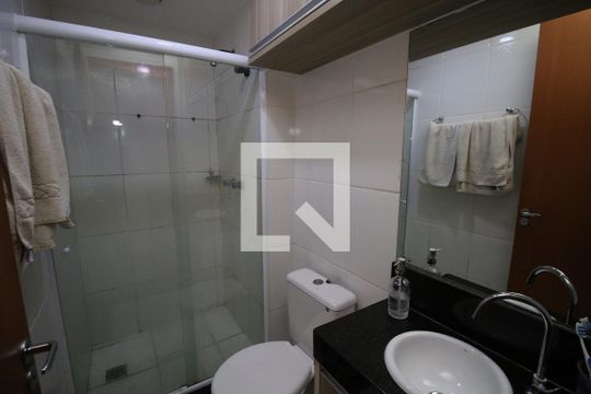 Banheiro da Suíte 2 de apartamento à venda com 2 quartos, 48m² em Irajá, Rio de Janeiro