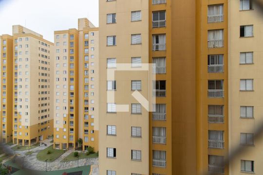 Vista da Sala de apartamento à venda com 2 quartos, 56m² em Jardim São Judas Tadeu, Guarulhos