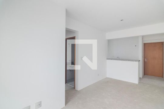 Sala de apartamento à venda com 2 quartos, 62m² em Jardim, Santo André
