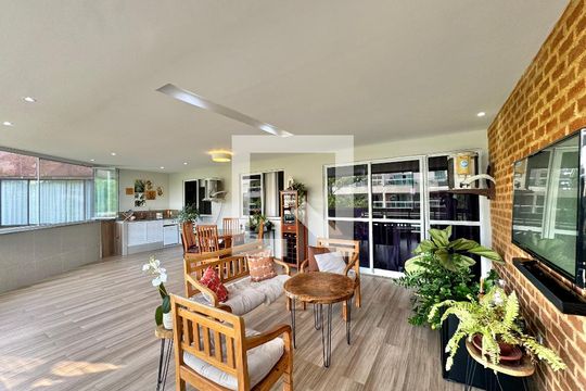 Varanda de apartamento à venda com 3 quartos, 140m² em Recreio dos Bandeirantes, Rio de Janeiro