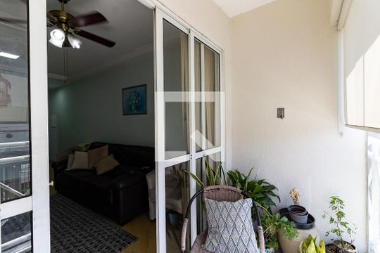 Varanda da Sala de apartamento à venda com 2 quartos, 56m² em Saúde, São Paulo