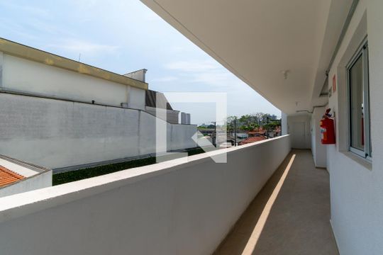 Área comum de kitnet/studio para alugar com 1 quarto, 24m² em Tatuapé, São Paulo