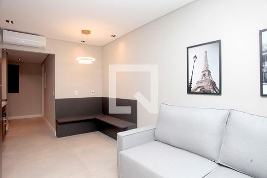 Studio - Sala de kitnet/studio à venda com 1 quarto, 30m² em Cidade Baixa, Porto Alegre