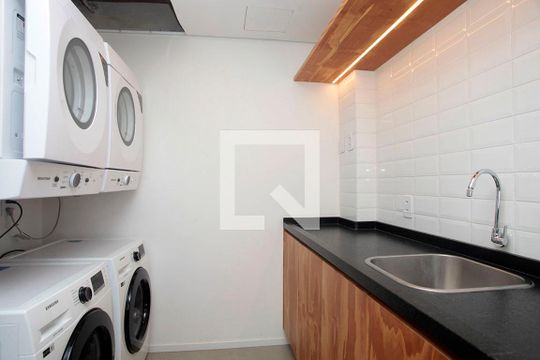 Área Comum - Lavanderia de kitnet/studio à venda com 1 quarto, 30m² em Cidade Baixa, Porto Alegre