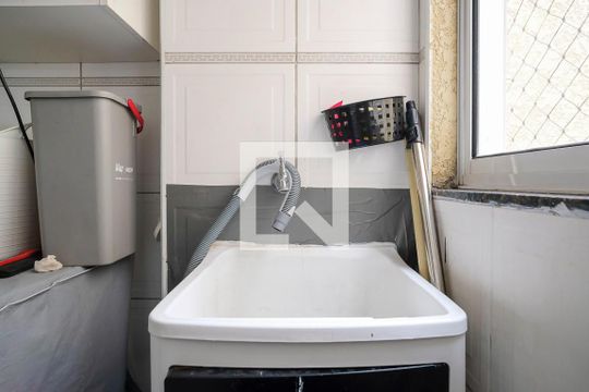 Área de serviço de apartamento à venda com 3 quartos, 220m² em Santa Maria, São Caetano do Sul