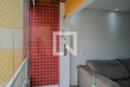 Varanda da sala de apartamento à venda com 3 quartos, 220m² em Santa Maria, São Caetano do Sul