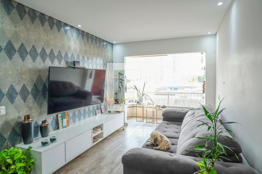 Sala de apartamento à venda com 3 quartos, 220m² em Santa Maria, São Caetano do Sul