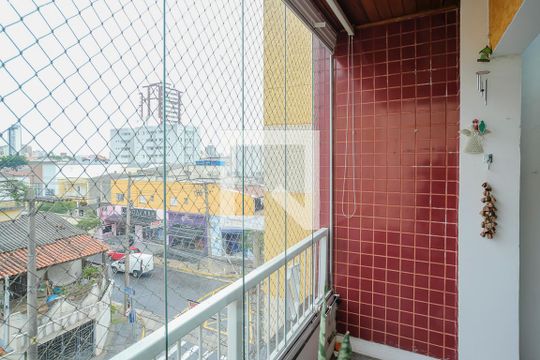 Varanda da sala de apartamento à venda com 3 quartos, 220m² em Santa Maria, São Caetano do Sul