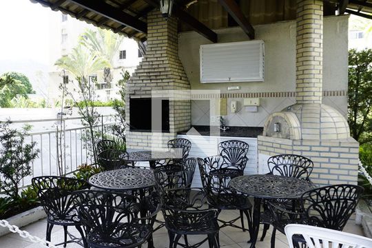 Área comum - Churrasqueira de apartamento à venda com 2 quartos, 60m² em Taquara, Rio de Janeiro