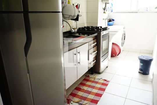 Cozinha de apartamento à venda com 2 quartos, 60m² em Taquara, Rio de Janeiro