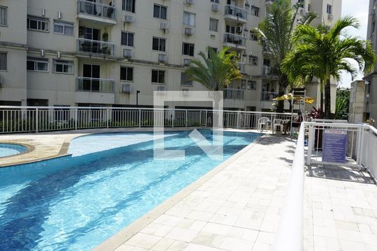 Área comum - Piscina de apartamento à venda com 2 quartos, 60m² em Taquara, Rio de Janeiro
