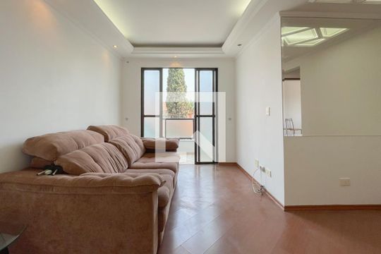 Sala de apartamento para alugar com 1 quarto, 67m² em Jardim Palermo, São Bernardo do Campo