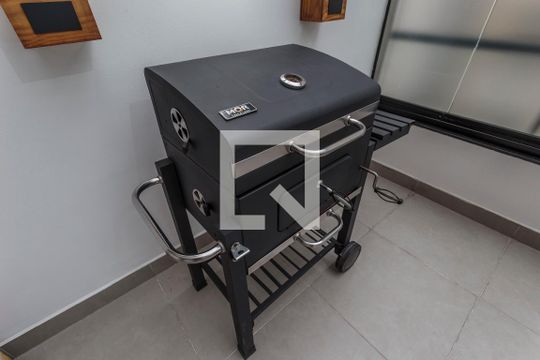 Varanda de apartamento para alugar com 1 quarto, 55m² em Vila Olímpia, São Paulo