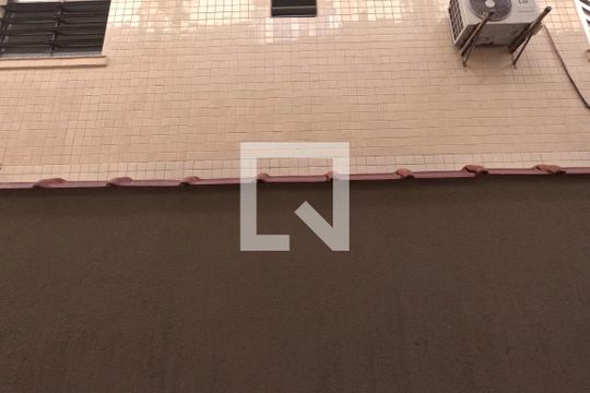 Vista da Sala de apartamento para alugar com 2 quartos, 70m² em Embaré, Santos