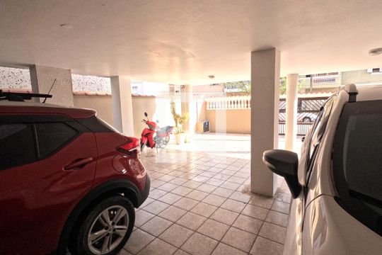 Área Comum - Garagem de apartamento para alugar com 2 quartos, 70m² em Embaré, Santos