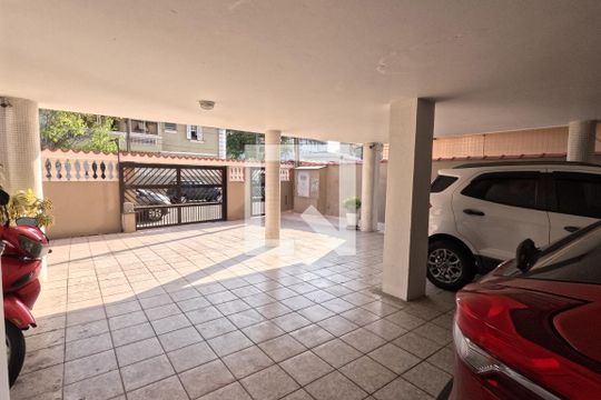 Área Comum - Garagem de apartamento para alugar com 2 quartos, 70m² em Embaré, Santos