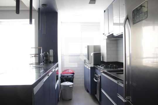 Cozinha de apartamento à venda com 2 quartos, 57m² em Catumbi, São Paulo