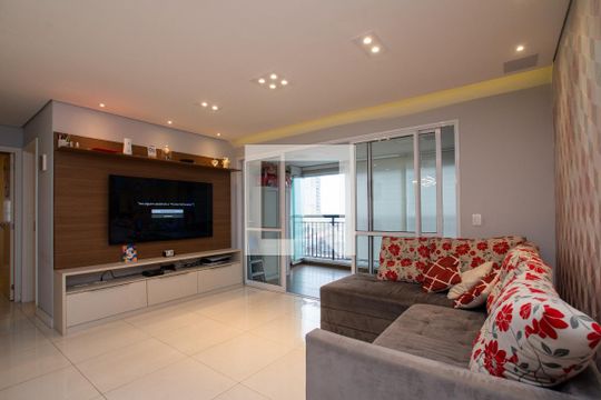 Sala de apartamento à venda com 2 quartos, 86m² em Jardim Flor da Montanha, Guarulhos