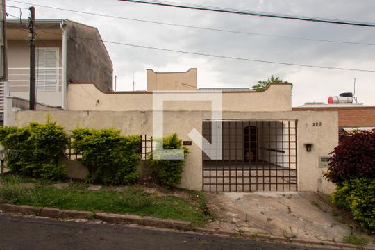 FACHADA de casa à venda com 3 quartos, 280m² em Jardim Sorirama (sousas), Campinas