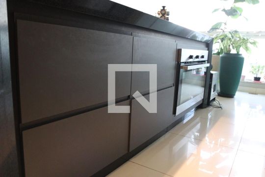 Cozinha de apartamento para alugar com 3 quartos, 115m² em Jardim Goiás, Goiânia