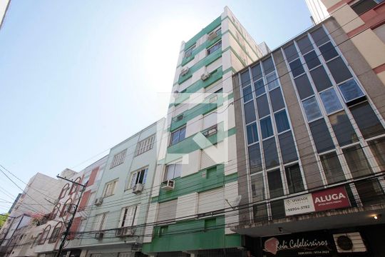 Fachada de kitnet/studio à venda com 1 quarto, 41m² em Centro Histórico, Porto Alegre