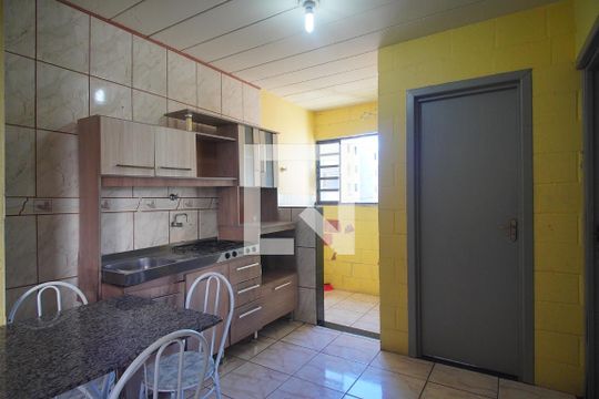 Cozinha de apartamento à venda com 2 quartos, 52m² em Canudos, Novo Hamburgo