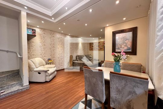 Sala de apartamento à venda com 4 quartos, 140m² em Vila Metalúrgica, Santo André