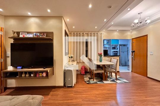 Sala de apartamento à venda com 4 quartos, 140m² em Vila Metalúrgica, Santo André
