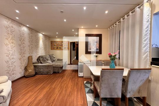 Sala de apartamento à venda com 4 quartos, 140m² em Vila Metalúrgica, Santo André