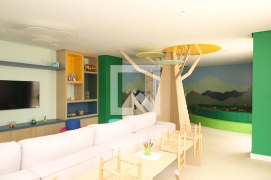 Área comum - Brinquedoteca de apartamento à venda com 2 quartos, 42m² em Vila Carmosina, São Paulo