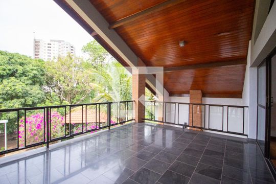 Varanda Sala Superior de casa de condomínio para alugar com 4 quartos, 720m² em Villa Solo, Votorantim