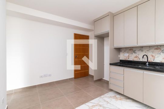 Sala de apartamento para alugar com 1 quarto, 31m² em Parque Peruche, São Paulo