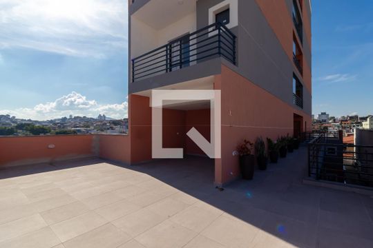 Área comum - Churrasqueira de apartamento para alugar com 1 quarto, 31m² em Parque Peruche, São Paulo