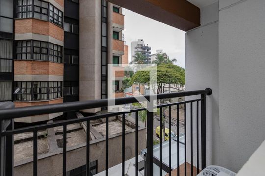 Vista de kitnet/studio para alugar com 1 quarto, 25m² em Campo Belo, São Paulo
