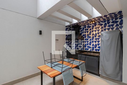 Churrasqueira de kitnet/studio para alugar com 1 quarto, 25m² em Campo Belo, São Paulo