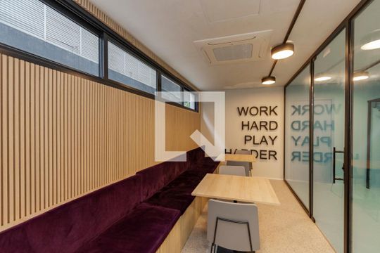 Coworking de kitnet/studio para alugar com 1 quarto, 25m² em Campo Belo, São Paulo