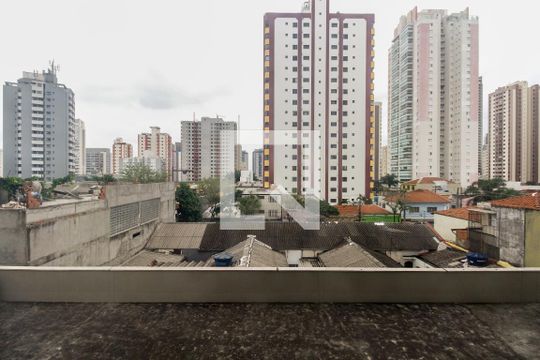 Varanda - Vista de kitnet/studio para alugar com 1 quarto, 24m² em Tatuapé, São Paulo