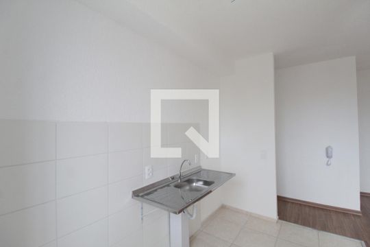 Cozinha e Área de Serviço de apartamento à venda com 2 quartos, 52m² em Jardim Guanabara, Belo Horizonte