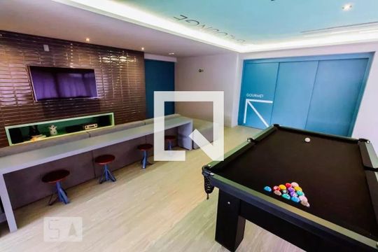 Área comum de kitnet/studio para alugar com 1 quarto, 24m² em Pompeia, São Paulo