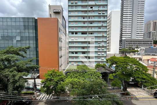 Vista da Varanda de kitnet/studio para alugar com 1 quarto, 24m² em Pompeia, São Paulo