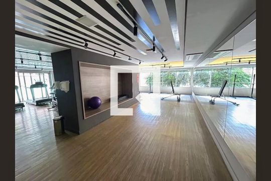 Área comum - Academia de kitnet/studio para alugar com 1 quarto, 24m² em Pompeia, São Paulo