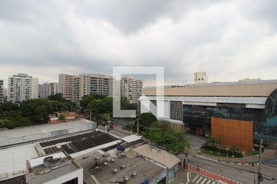 Vista da Varanda de kitnet/studio para alugar com 1 quarto, 29m² em Indianópolis, São Paulo