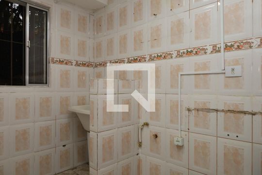 Cozinha de apartamento à venda com 2 quartos, 44m² em Vila Jacuí, São Paulo