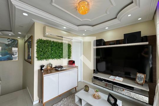 Sala de apartamento à venda com 3 quartos, 165m² em Recreio dos Bandeirantes, Rio de Janeiro