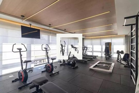 Área comum - Academia de apartamento para alugar com 1 quarto, 29m² em Indianópolis, São Paulo
