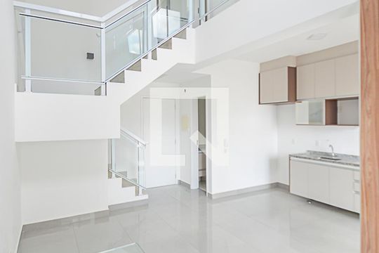 Sala/Cozinha de kitnet/studio à venda com 1 quarto, 63m² em Jardim do Mar, São Bernardo do Campo