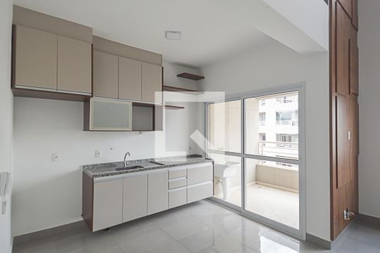 Sala/Cozinha de kitnet/studio à venda com 1 quarto, 63m² em Jardim do Mar, São Bernardo do Campo