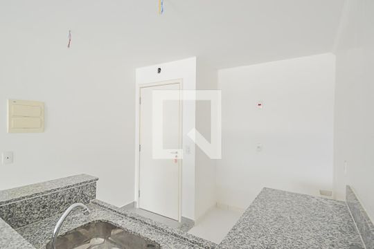 Cozinha de apartamento à venda com 1 quarto, 51m² em Jardim do Mar, São Bernardo do Campo
