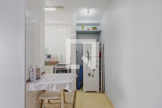 Cozinha e Área de Serviço de apartamento para alugar com 1 quarto, 40m² em Jardim Paulista, São Paulo