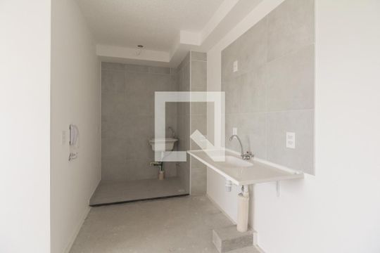 Cozinha de apartamento para alugar com 2 quartos, 38m² em Tatuapé, São Paulo